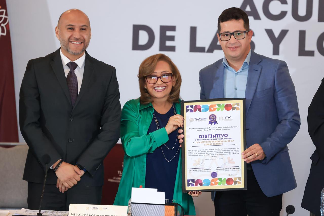 Tlaxcala, estado pionero en garantizar el trabajo digno